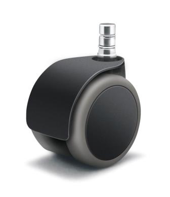 Bürostuhl Rollen Set für Hartböden – 60 cm Fußkreuz