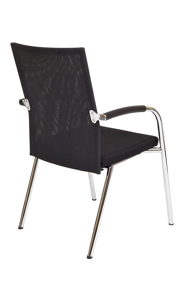 Ergo Net ME 2 - 4-Fuß-Meetingstuhl mit Netz