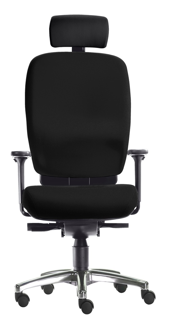 Mister Office L mit Kopfstütze - Bequemer Profi Bürostuhl 