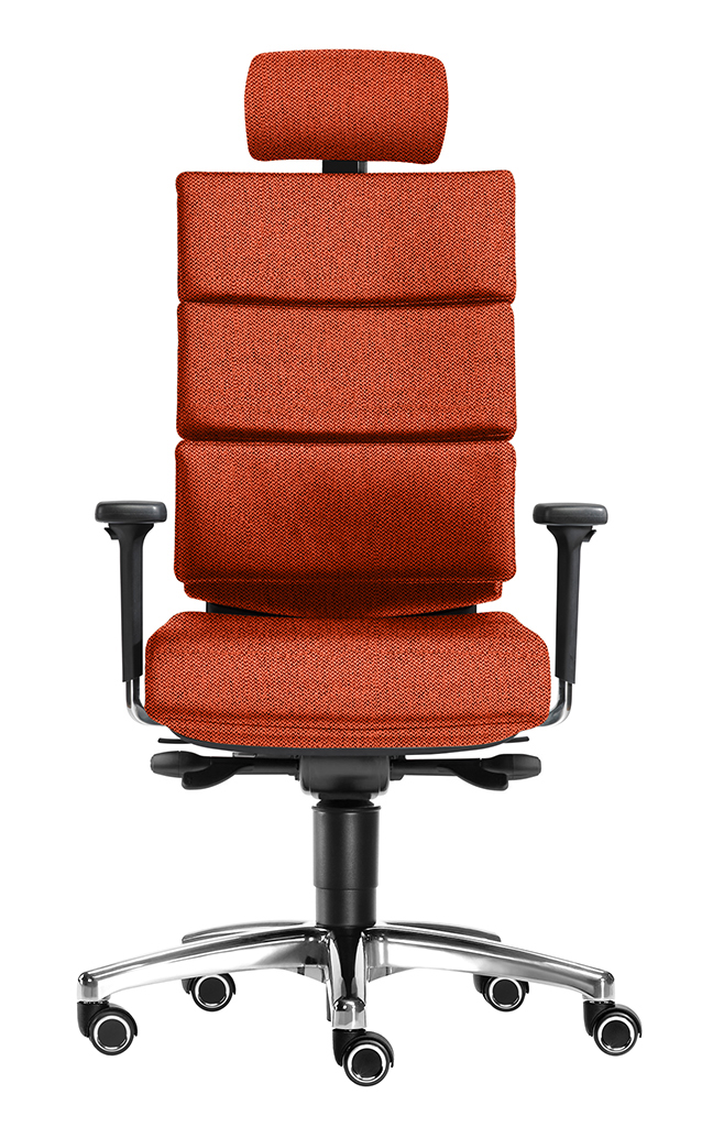 Paradise L mit Kopfstütze - Bürostuhl mit Polster