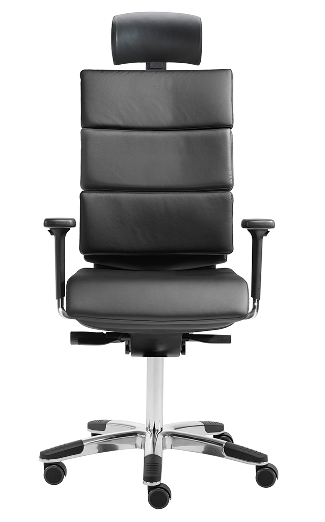 Paradise L mit Kopfstütze - Bürostuhl mit Polster