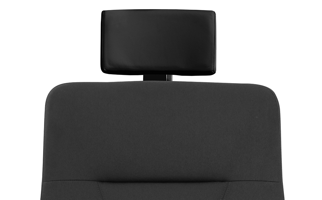 EXA Hochlehner mit Kopfstütze - Ergonomischer XXL-Bürostuhl