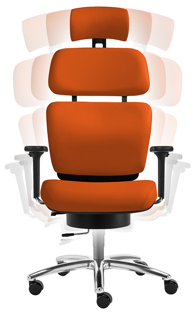 Fire L mit Kopfstütze - Bürostuhl mit hohem Komfort