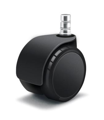 Bürostuhl Rollen Set für Teppichböden – 60 cm Fußkreuz