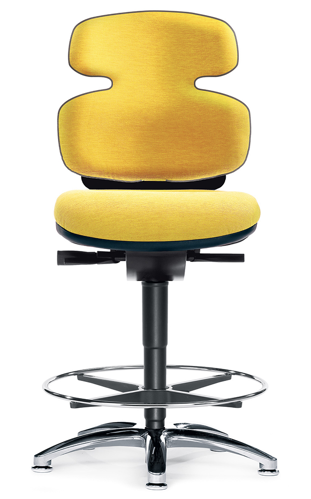 Sun H - Feng Shui Counterstuhl mit Fußring