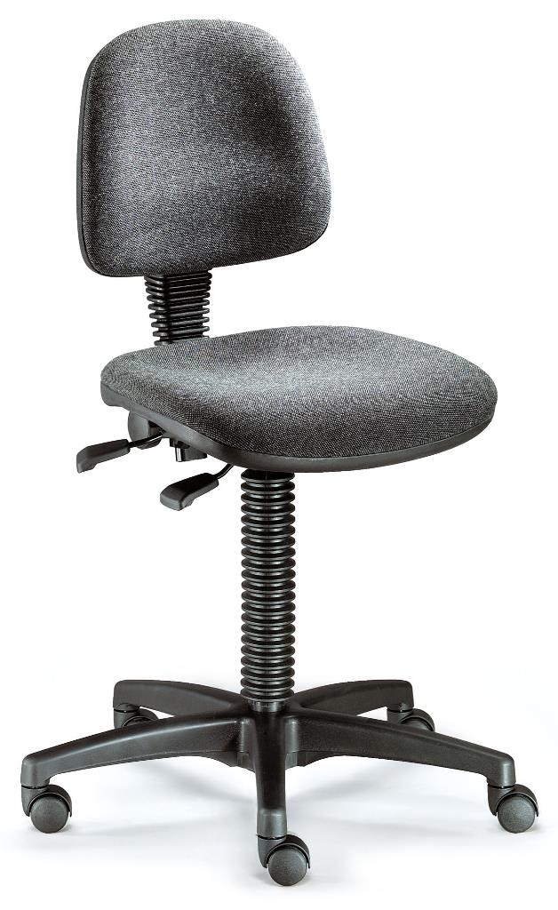 Industry 1 - Robuster Hocker mit bequemer Rückenlehne