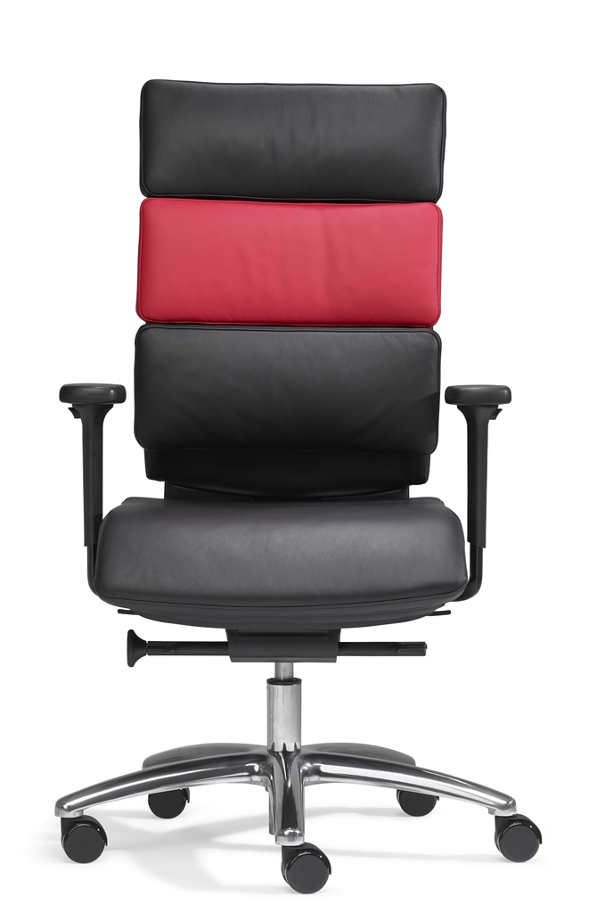 Paradise M - Hochwertiger Bürostuhl mit Kissen
