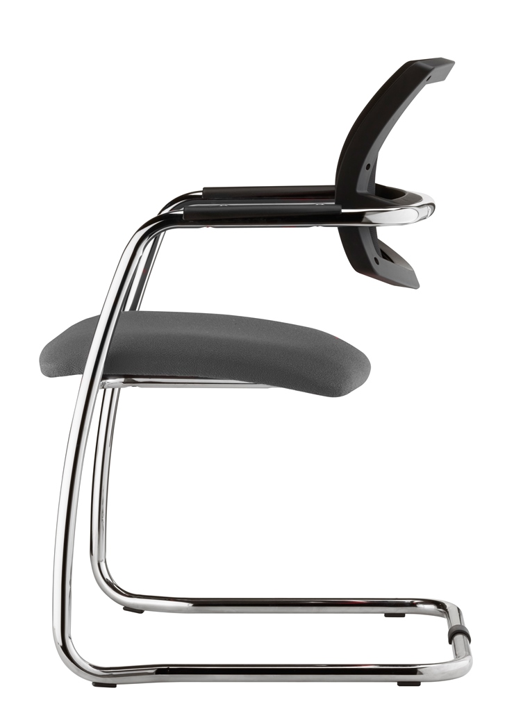 Ergo Mesh Meeting 1 - Freischwinger mit Netzrücken